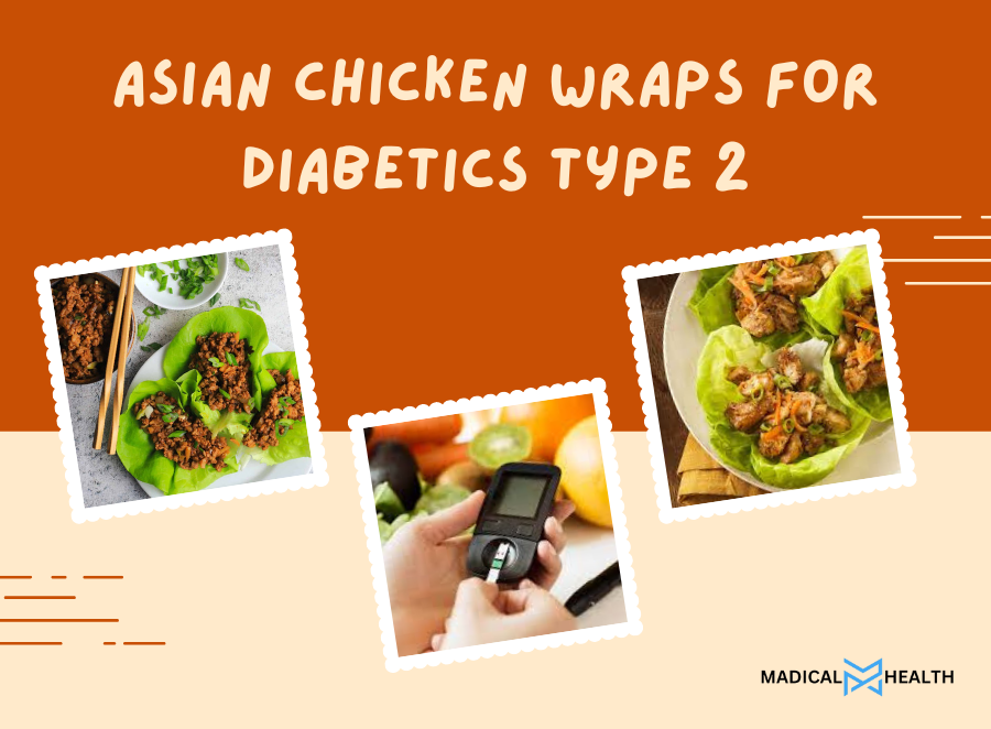 Try our delicious Asian Chicken Wraps—perfect for Type 2 diabetics! Packed with flavor and diabetes-friendly ingredients. #Healthy #Diabetes