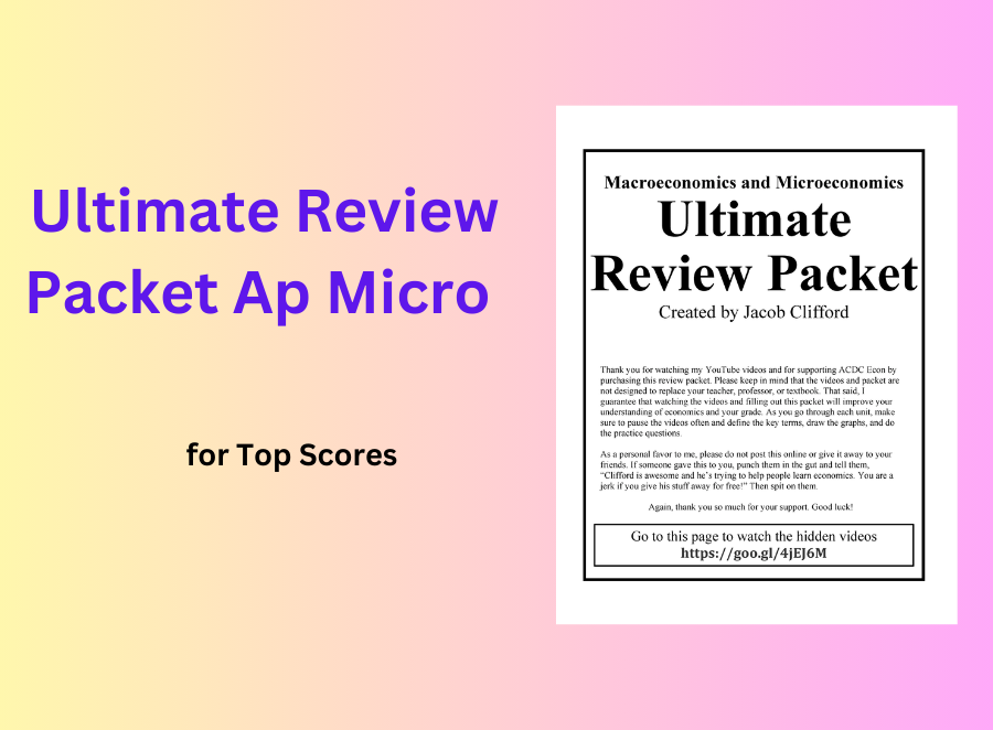 Get top scores in AP Microeconomics with our ultimate review packet ap micro. Key concepts, tips, and practice to excel on your exam.