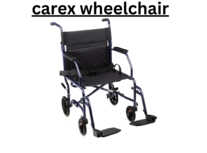 Enhance your mobility and independence with the Carex wheelchair. Discover its comfort and user-friendly features for a better daily life.